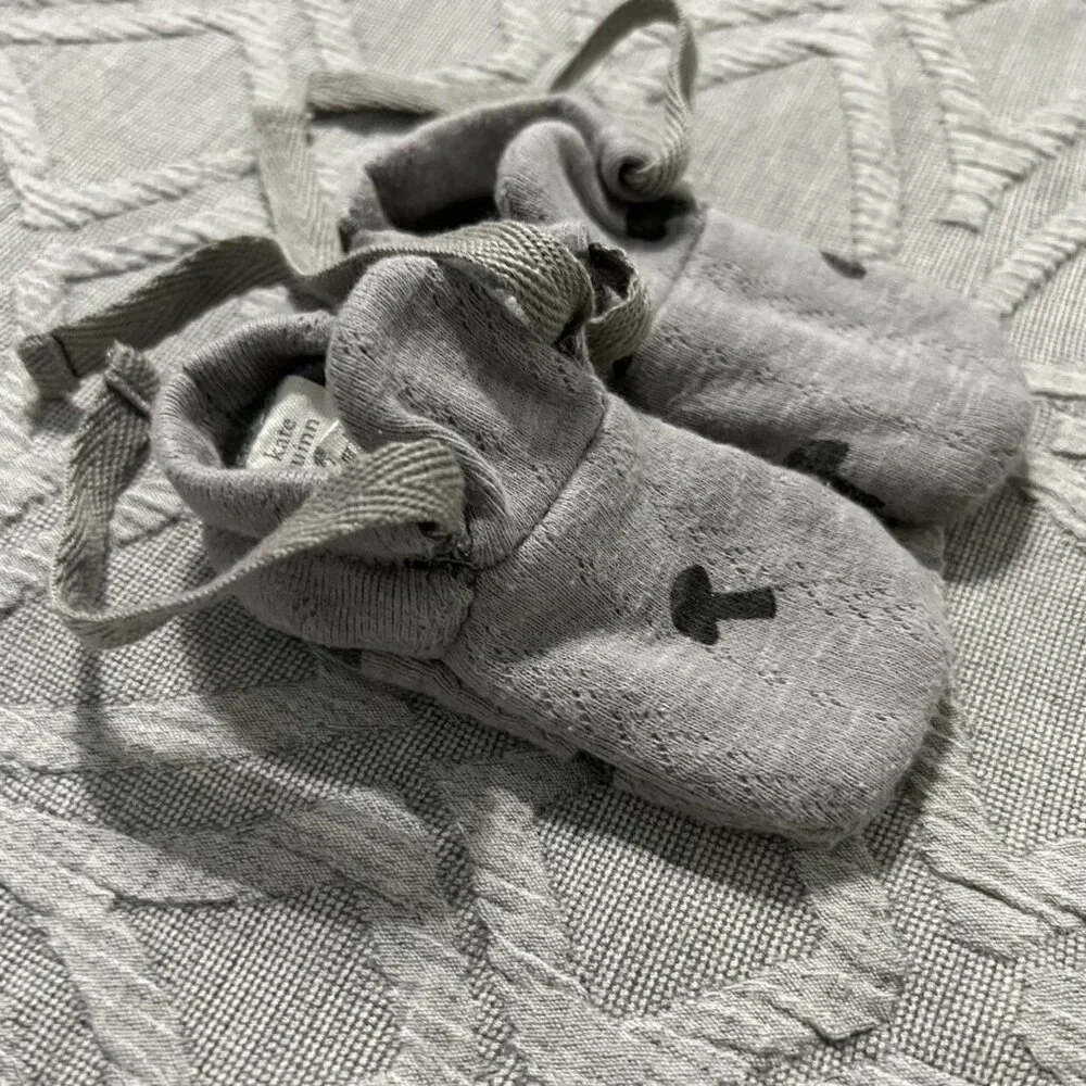 Kate Quinn 3-6m Mushroom Booties